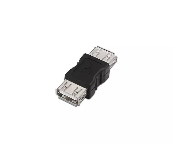 AISENS A103-0037 kabeļu spraudņu pāreja USB A Melns