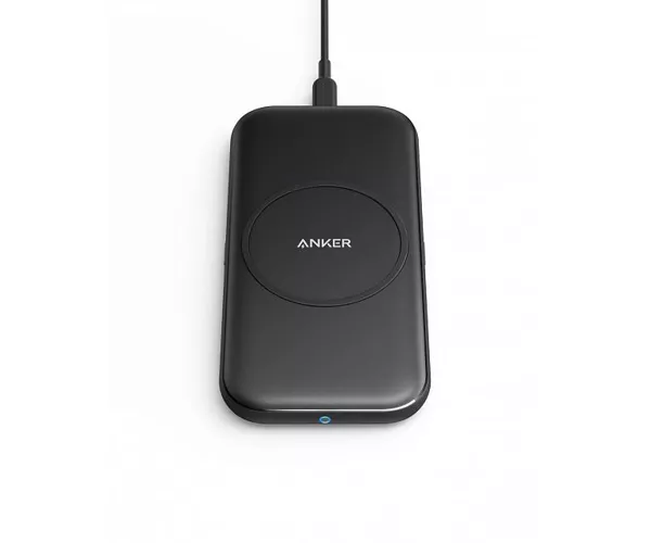 Anker PowerWave Pad Viedtālrunis Melns AC Bezvadu lādēšana Iekštelpas