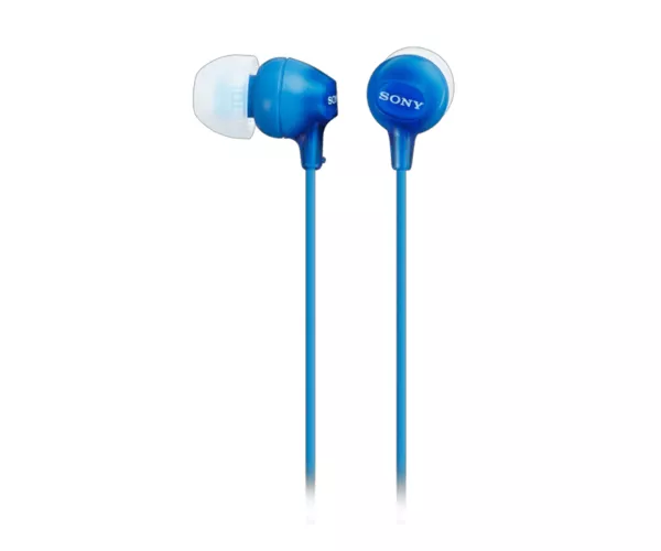 Sony MDR-EX15LP Austiņas Vadu Ausīs Mūzika Zils
