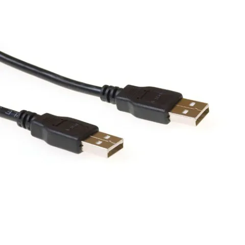 ACT USB 2.0 Connection Cable Black 3.0m USB kabelis 3 m USB A Melns