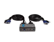 D-Link KVM-221 2-Port USB KVM Switch with Audio Support (KVM)