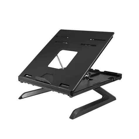 LogiLink AA0133 černá / Stojan pro notebook / do 16" / držák na smartphone
