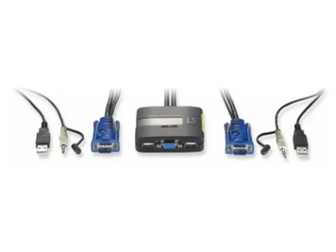 LevelOne 2-Port USB KVM Switch