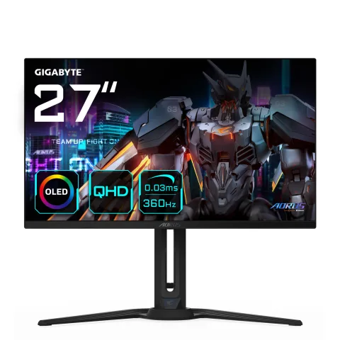 GIGABYTE AORUS FO27Q3, QHD, OLED