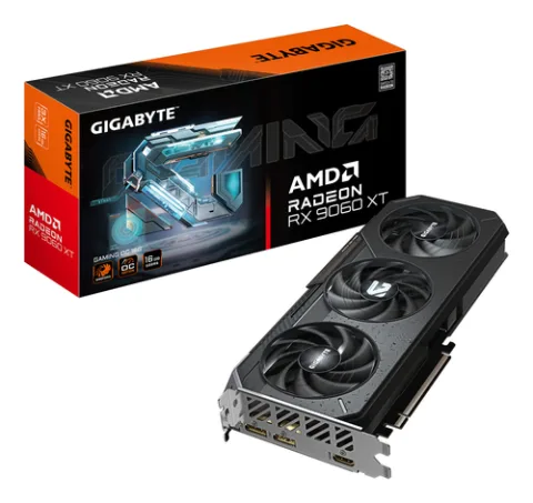 GIGABYTE GV-R9060XTGAMING OC-16GD, 16 GB, Radeon RX 9060 XT