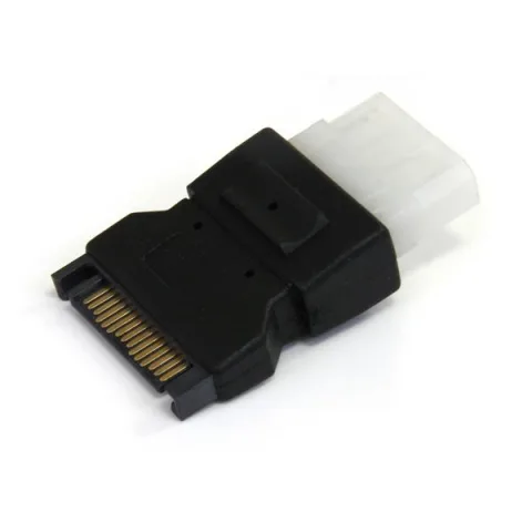 StarTech.com LP4SATAFM kabeļu spraudņu pāreja SATA (15-pin) LP4 (4-pin) Melns