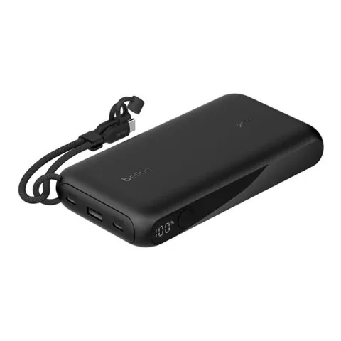 Belkin BoostCharge Powerbank 20K avec Ecran - Noir