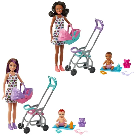 Barbie Skipper Babysitters Inc. Dolls & Playsets with