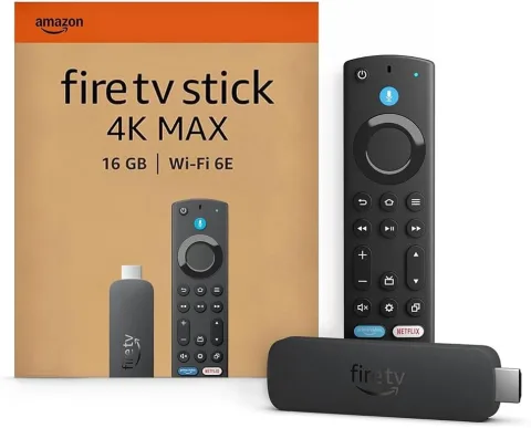 Amazon Fire TV Stick 4K Max 16GB 2nd Gen WiFi 6E