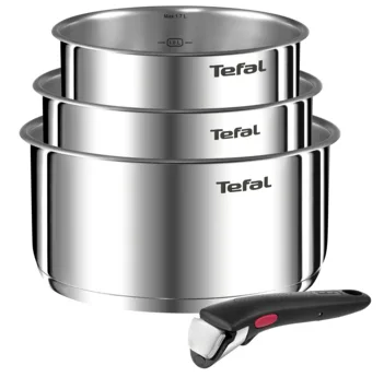 Tefal Ingenio L8964S44 pannu un katlu komplekts 4 pcs
