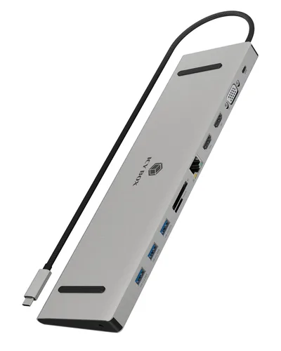 ICY BOX 11-in-1 via USB Type-C