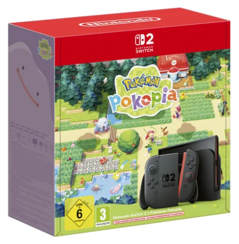 Nintendo Switch 2 & Pokemon Pokopia portable game console, 7.9", 256 GB