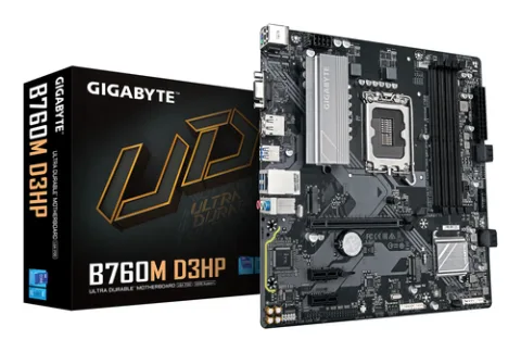 GIGABYTE B760M D3HP Motherboard - Intel Core 14th Gen CPUs