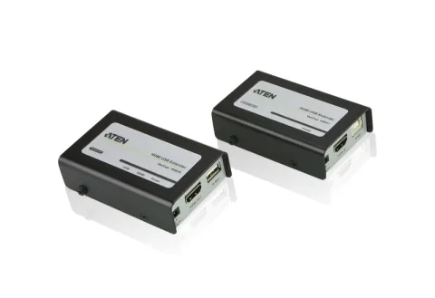 USB & HDMI Extender CAT5e/6, USB2.0 Full Speed (12Mbit/s) 1080P (40m) / 1080i (60m)