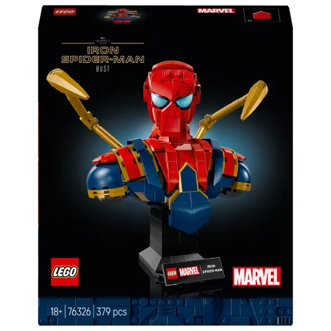 LEGO Marvel 76326 Buste d'Iron Spider-Man