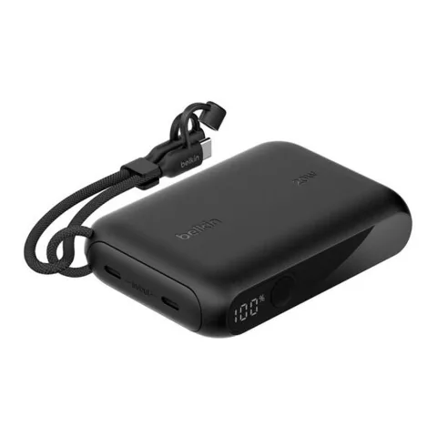 Belkin BoostCharge Powerbank 10K avec Ecran (Noir)