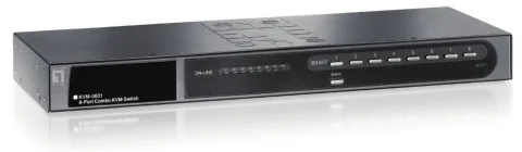 LevelOne KVM-0831 (KVM) tastatūras/video/peļu pārslēgšanas