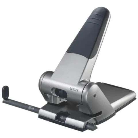 Leitz Heavy Duty Hole Punch 5180 papīra perforators 65 lapas Sudrabs