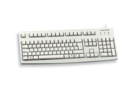 CHERRY G83-6104 tastatūra Universāls USB QWERTY Amerikāņu angļu valoda Pelēks