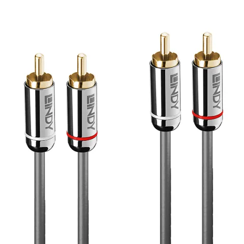 3m Dual Phono Audio Cable, Cromo Line