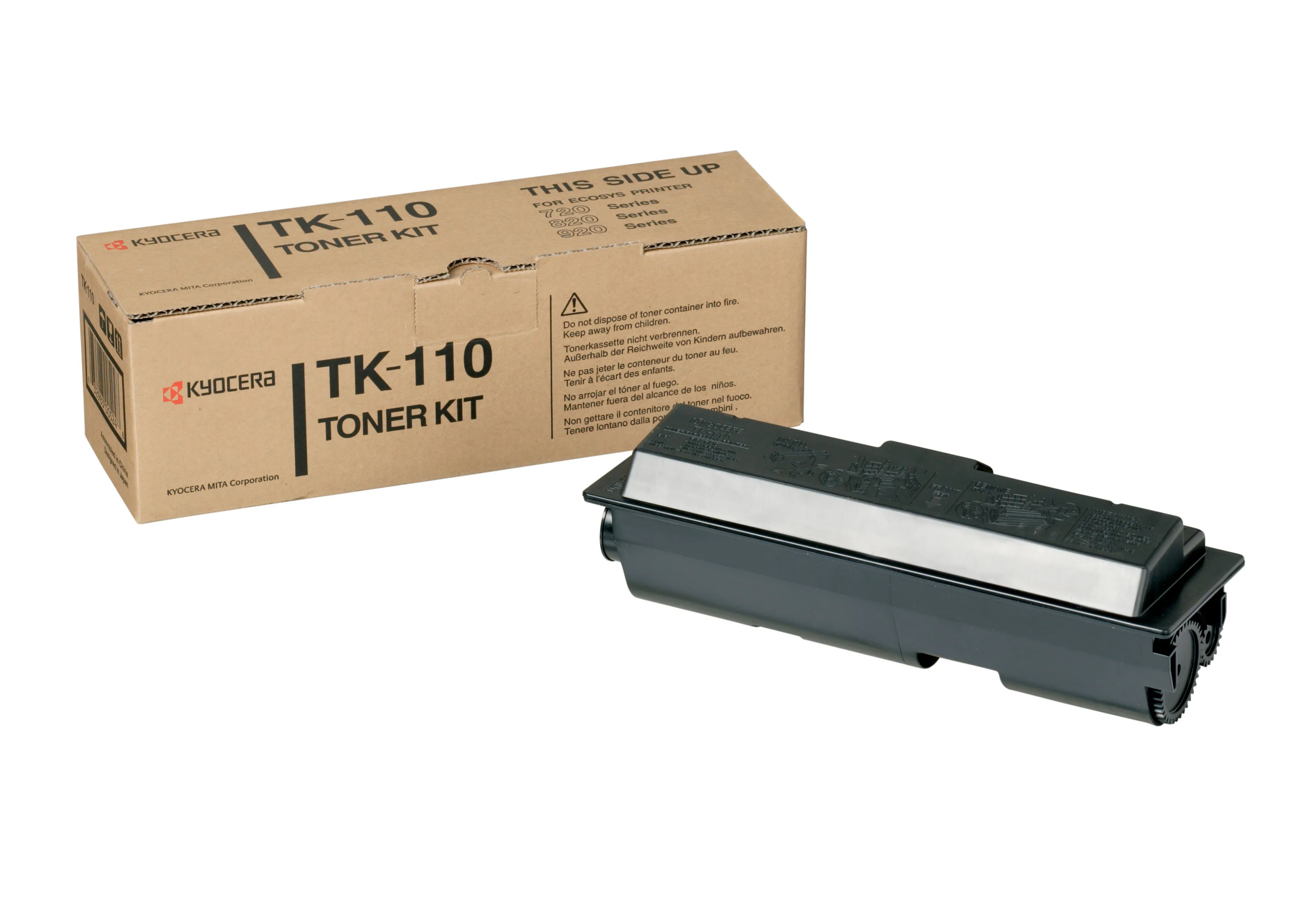 KYOCERA TK-110 tonera kārtridžs 1 pcs Oriģināls Melns