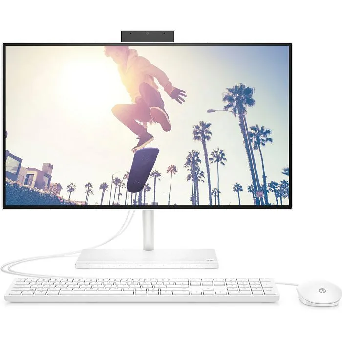 All in one HP AiO 24-ck0039ny, 6M8R0EA, 23.8", Ryzen 5 5625U, 8 GB RAM, 512 GB SSD, FHD