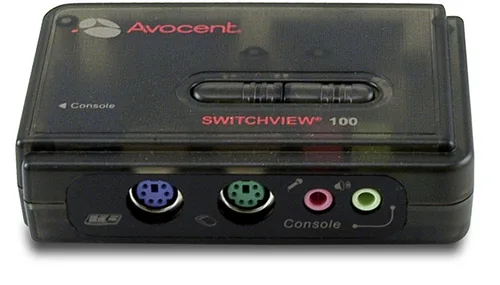 Vertiv Avocent SwitchView 100 2-port PS/2 KVM Switch (KVM)