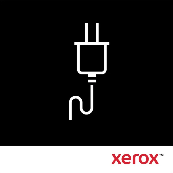 Xerox 497K18760 elektrības kabelis F-veida elektrības spraudnis