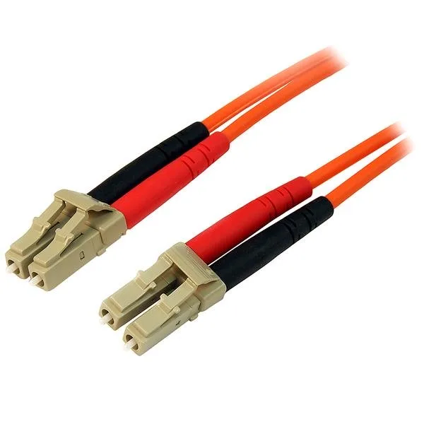 StarTech.com 50FIBLCLC5 InfiniBand un optiskās šķiedras kabelis 5 m LC Oranžs