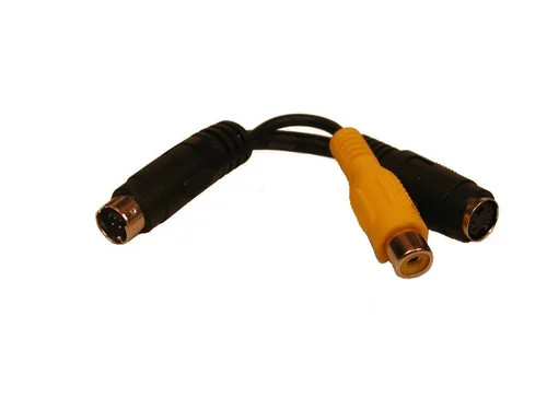 Sandberg Adapter TV-OUT 7p->Comp+S-Vid Melns