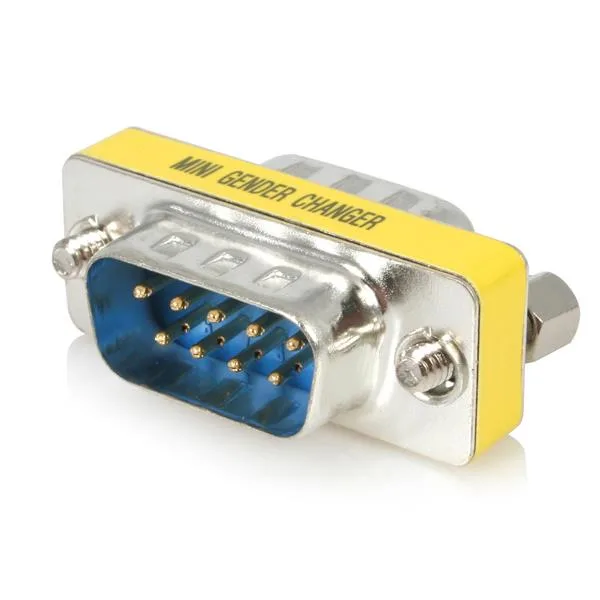StarTech.com GC9SM kabeļu spraudņu pāreja DB-9 Sudrabs