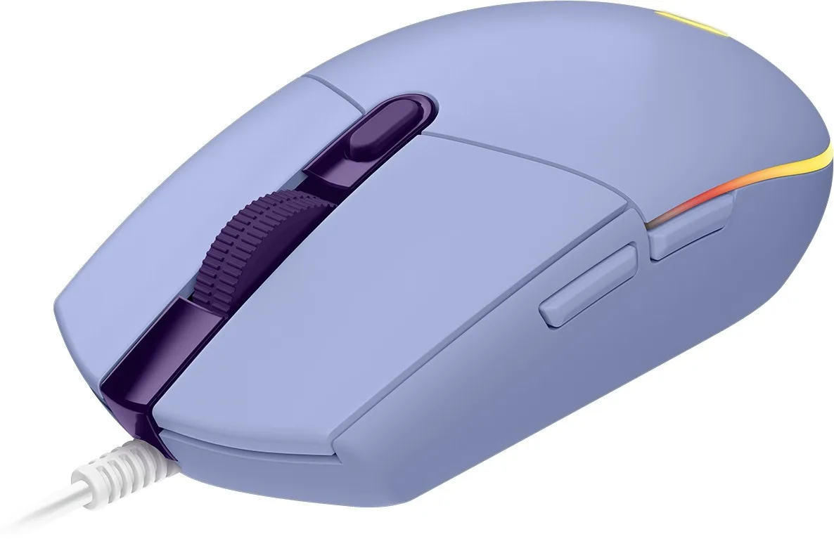 Logitech G G102 Lightsync myš Hranie Pravoruké USB Typ-A 8000 DPI