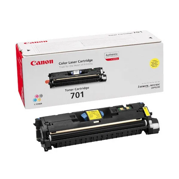 Canon 701 tonera kārtridžs 1 pcs Oriģināls Dzeltens