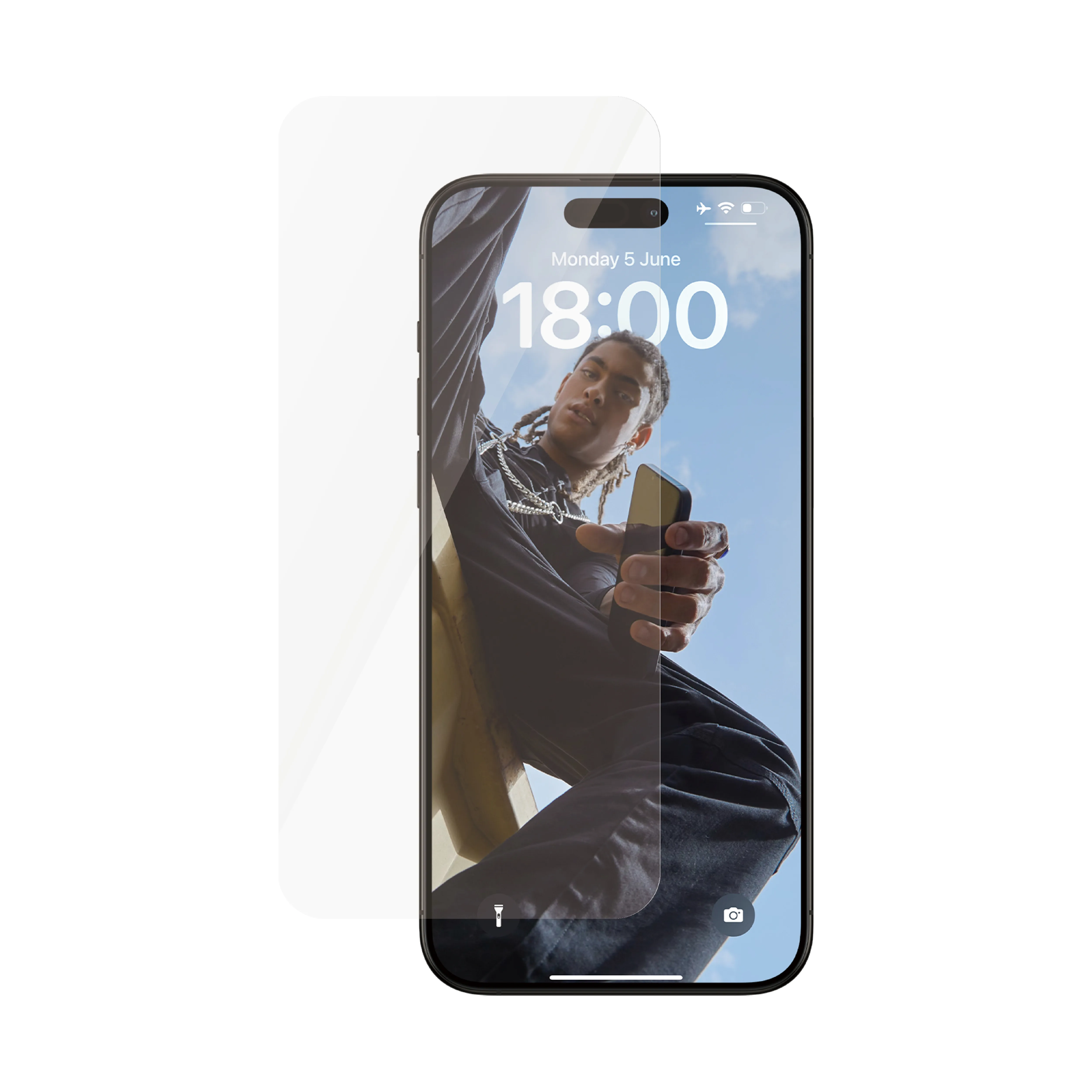 SAFE. by PanzerGlass Screen Protector iPhone 15 Pro Max | Ultra-Wide Fit