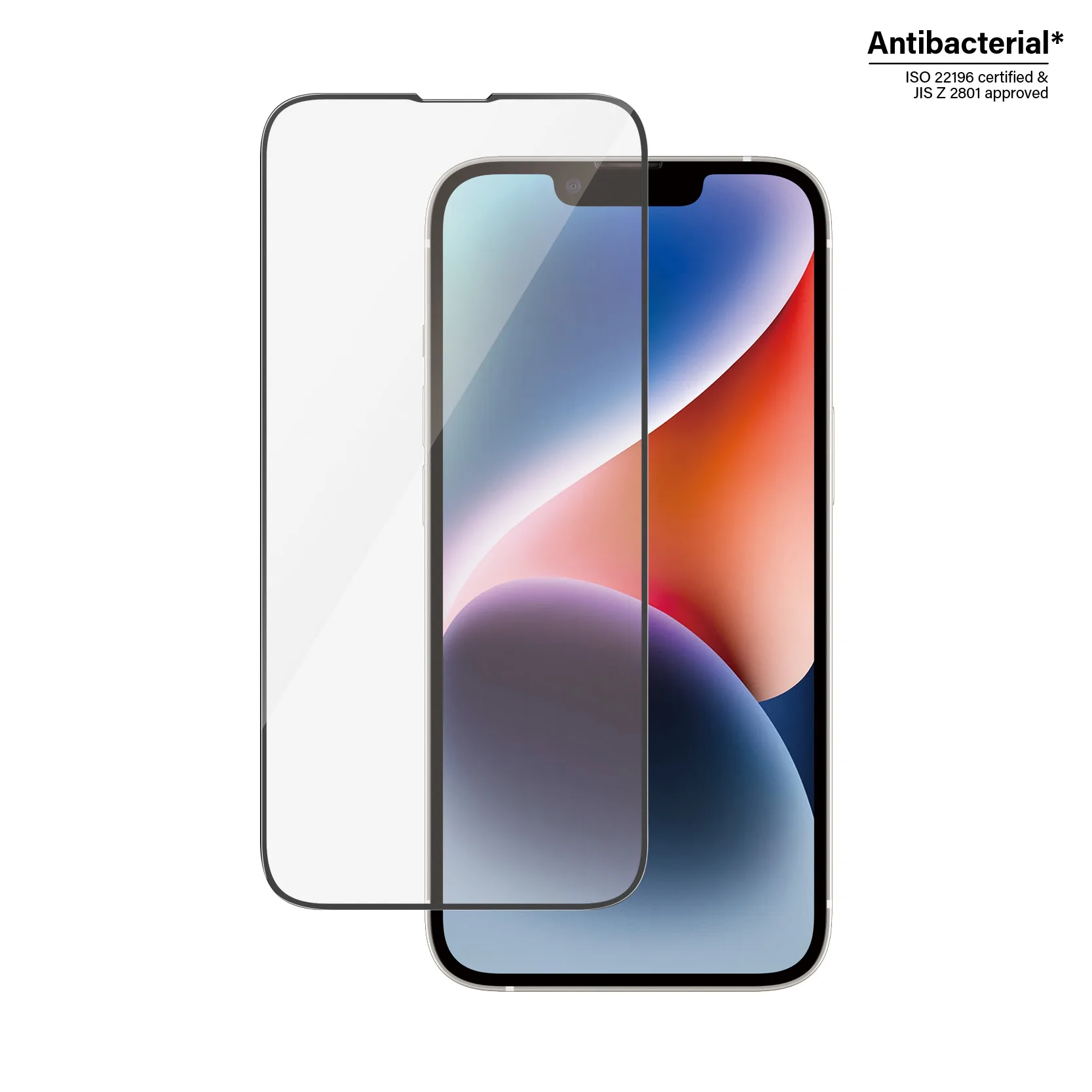 PanzerGlass Screen Protector iPhone 14 | 13 | 13 Pro | Ultra-Wide Fit w. EasyAligner